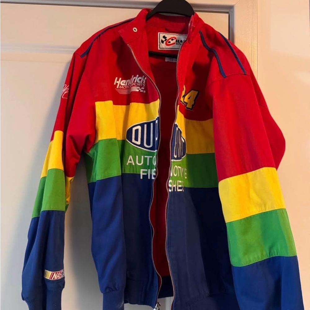 Jeff Gordon Rainbow Racing Jacket